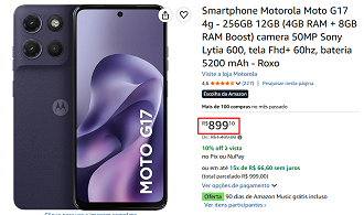Oferta do Moto G17