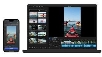 Vídeos podem ser exportados em até 4K e tem IA