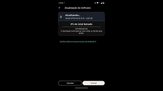 Changelog de atualização do Android 17.
