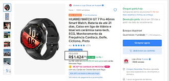 Oferta do Huawei GT 7 Pro