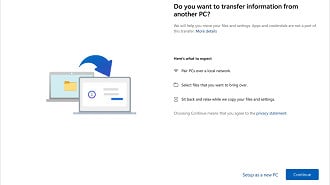 Microsoft remove transferência direta entre PCs