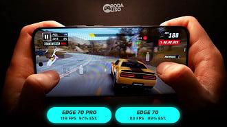 Jogamos Asphalt com tudo no máximo e FPS em 120.