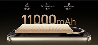 Honor X9e Pro conta com bateria gigante de 11.000 mAh