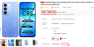 Oferta do realme C85 4G
