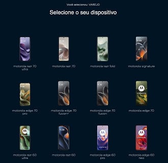 Celulares que devem receber, tem mais que essa lista