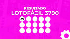 Resultado Lotofácil 3790: confira os números sorteados