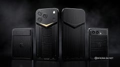 Caviar lança iPhone 18 Pro de luxo todo em titânio preto e sem câmeras Caviar lança iPhone 18 Pro de luxo todo em titânio preto e sem câmeras
