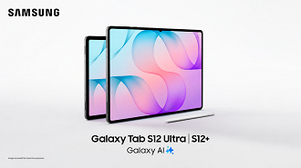 Samsung apresenta Galaxy Tab S12+ e S12 Ultra com novo processador e Android 17 já instalado de fábrica.