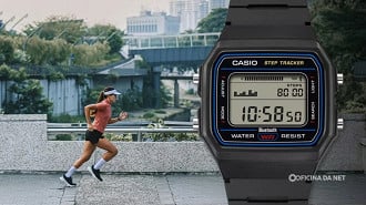 O contador de passos é um dos destaques do Casio FB100W