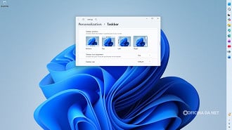 Barra de tarefas pode mudar de posição. Imagem: Windows Latest/Reprodução