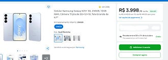 Oferta do Galaxy S25+