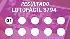Resultado Lotofácil 3794: confira os números sorteados Resultado Lotofácil 3794: confira os números sorteados