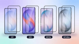Novo vazamento mostra a família Galaxy S27 completa e revela diferenças de tamanho.
