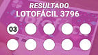 Resultado Lotofácil 3796: confira os números sorteados Resultado Lotofácil 3796: confira os números sorteados