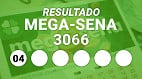 Resultado Mega-Sena 3066: veja os números do sorteio (03/10) Resultado Mega-Sena 3066: veja os números do sorteio (03/10)