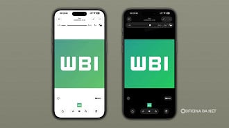 WhatsApp agora tem player de vídeo com visual Liquid Glass no iPhone. Imagem: WABetaInfo