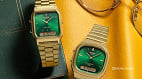 Casio lança dois relógios Vintage com mostrador verde e detalhes dourados Casio lança dois relógios Vintage com mostrador verde e detalhes dourados