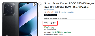 Oferta do POCO C85 4G