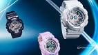 Casio lança três relógios Baby-G BA-110MC com visual dos anos 2000