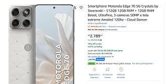 Oferta do Motorola Edge 70