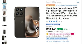 Motorola Moto G77