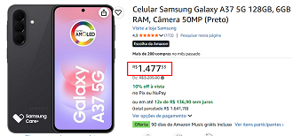 Oferta do Galaxy A37