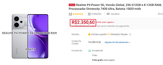 Oferta do realme P4 Power