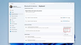 Tecla Copilot pode ser configurada como Ctrl direito