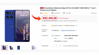 Motorola Edge 60 Pro em oferta