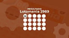Resultado da Lotomania 2989 de R$ 14 milhões Resultado da Lotomania 2989 de R$ 14 milhões