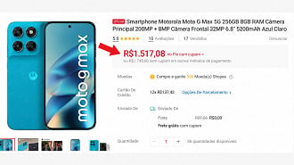 Oferta do Motorola Moto G Max