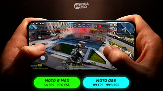 Também testei o Moto G com tudo no mínimo, será que vai?