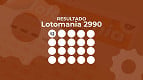 Resultado da Lotomania 2990 de hoje: veja os números sorteados Resultado da Lotomania 2990 de hoje: veja os números sorteados