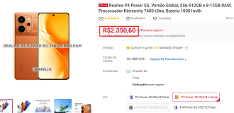 Oferta do realme P4 Power