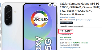 Oferta do Galaxy A36