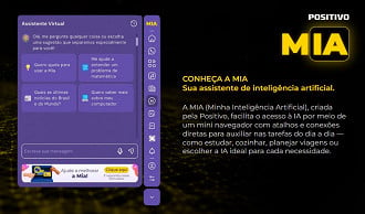 Positivo Vision P15M conta com assistente virtual própria