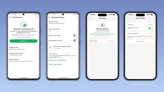 Nova tela de backup do WhatsApp