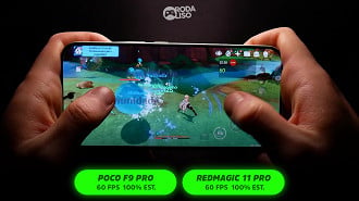 No teste de Genshin eu coloco tudo no máximo e FPS em 60.