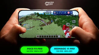 Testamos Minecraft com gráficos bonitos e distância de renderização em 16.