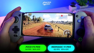 Testamos Dirt Rally 2 pelo DroidDeck com resolução HD e gráficos no médio.