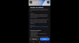 Novo update do Galaxy S25 Ultra já aparece para usuários no Brasil (Foto: Felipe Lupetti).