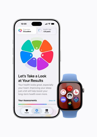 Novo app Saúde mostrado pela Apple, que ficou de fora do iOS 27.2 (Imagem: Divulgação/Apple)