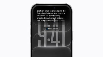 Recurso Escrever com a Siri no iPhone 18 Pro (Imagem: Divulgação/Apple)