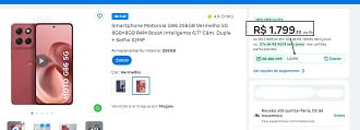 Oferta do Motorola Moto G86