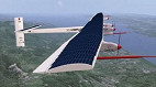 Avião movido a energia solar realiza primeiro voo intercontinental Avião movido a energia solar realiza primeiro voo intercontinental