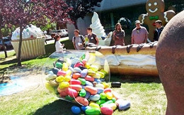 Google cria estátua do Android Jelly Bean em sua sede Google cria estátua do Android Jelly Bean em sua sede