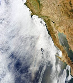 Satélite Aqua capta fenômeno raro