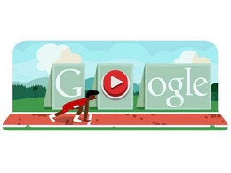 Google presta homenagem aos jogos olímpicos com o doodle do dia