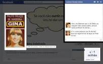 Gina Indelicada faz sucesso no Facebook