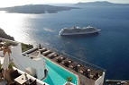 Balão enorme de magma cresce debaixo da ilha grega de Santorini Balão enorme de magma cresce debaixo da ilha grega de Santorini
